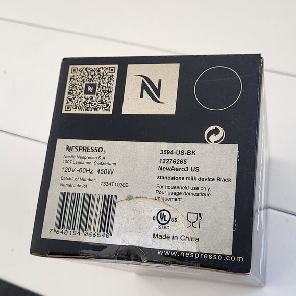 Nespresso Aeroccino3 Milk Frother NWT - Picture 3 of 3
